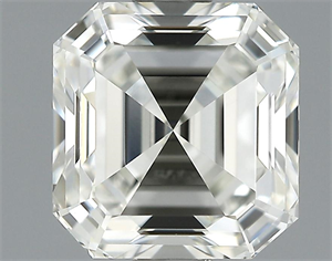 Picture of 1.00 Carats, Asscher Diamond with  Cut, I Color, VVS2 Clarity and Certified by GIA