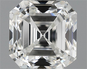 Picture of 1.01 Carats, Asscher Diamond with  Cut, E Color, VS1 Clarity and Certified by GIA