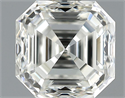 1.00 quilates, Asscher Diamante , Color E, claridad VVS2 y certificado por GIA