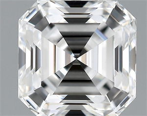 Picture of 1.13 Carats, Asscher Diamond with  Cut, D Color, VVS2 Clarity and Certified by GIA