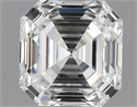 1.10 quilates, Asscher Diamante , Color D, claridad VVS1 y certificado por GIA