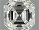 0.91 quilates, Asscher Diamante , Color I, claridad VVS2 y certificado por GIA
