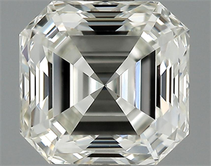 Picture of 0.91 Carats, Asscher Diamond with  Cut, I Color, VVS2 Clarity and Certified by GIA