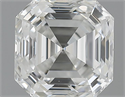 1.03 quilates, Asscher Diamante , Color F, claridad VS2 y certificado por GIA