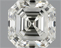 1.02 Carats, Asscher Diamond with  Cut, J Color, VVS2 Clarity and Certified by GIA
