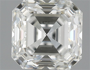 Picture of 1.02 Carats, Asscher Diamond with  Cut, F Color, VVS2 Clarity and Certified by GIA