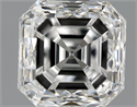 1.01 Carats, Asscher Diamond with  Cut, E Color, VS1 Clarity and Certified by GIA