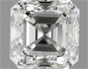 1.01 Carats, Asscher Diamond with  Cut, E Color, VS1 Clarity and Certified by GIA