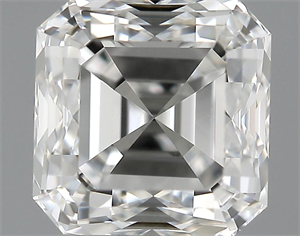 Picture of 1.01 Carats, Asscher Diamond with  Cut, E Color, VS1 Clarity and Certified by GIA