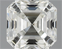 1.07 quilates, Asscher Diamante , Color I, claridad SI1 y certificado por GIA