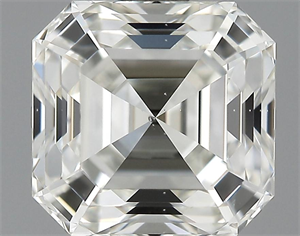 Picture of 1.07 Carats, Asscher Diamond with  Cut, I Color, SI1 Clarity and Certified by GIA