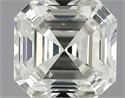 1.01 quilates, Asscher Diamante , Color J, claridad SI1 y certificado por GIA