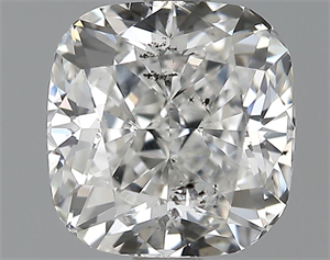 Picture of 1.50 Carats, Cushion Diamond with  Cut, F Color, SI2 Clarity and Certified by GIA