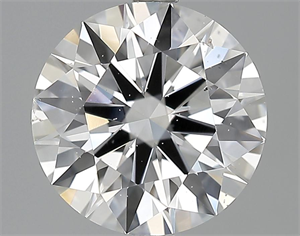 Picture of 3.02 Carats, Round Diamond with Excellent Cut, D Color, SI1 Clarity and Certified by GIA
