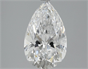 3.01 Carats, Pear Diamond with  Cut, D Color, IF Clarity and Certified by GIA