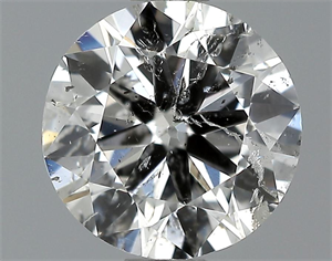 Picture of 0.72 Carats, Round Diamond with Very Good Cut, F Color, SI2 Clarity and Certified by EGL