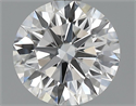 0.70 Carats, Round Diamond with Very Good Cut, D Color, VS1 Clarity and Certified by GIA