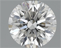 0.70 Carats, Round Diamond with Very Good Cut, E Color, SI1 Clarity and Certified by GIA