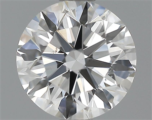 Picture of 0.70 Carats, Round Diamond with Very Good Cut, E Color, SI1 Clarity and Certified by GIA