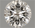 0.73 Carats, Round Diamond with Excellent Cut, F Color, SI2 Clarity and Certified by EGL