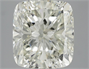 5.63 Carats, Cushion Diamond with  Cut, L Color, VS2 Clarity and Certified by GIA