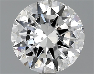 Picture of 1.70 Carats, Round Diamond with Very Good Cut, D Color, SI2 Clarity and Certified by HRD
