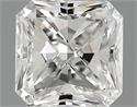 0.92 Carats, Radiant Diamond with  Cut, E Color, VVS2 Clarity and Certified by GIA
