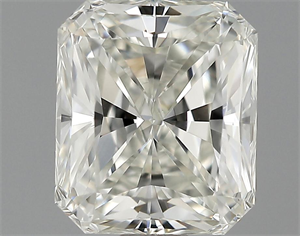Picture of 0.91 Carats, Radiant Diamond with  Cut, I Color, VVS2 Clarity and Certified by GIA