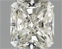 0.91 Carats, Radiant Diamond with  Cut, J Color, VVS2 Clarity and Certified by GIA