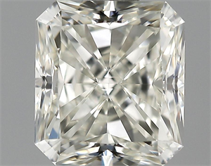 Picture of 0.91 Carats, Radiant Diamond with  Cut, J Color, VVS2 Clarity and Certified by GIA