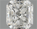 0.90 Carats, Radiant Diamond with  Cut, F Color, VS1 Clarity and Certified by GIA