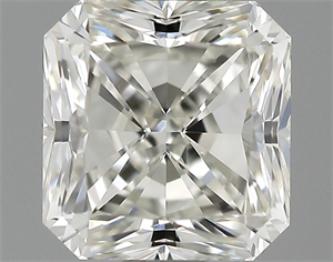 Picture of 0.90 Carats, Radiant Diamond with  Cut, I Color, VVS2 Clarity and Certified by GIA