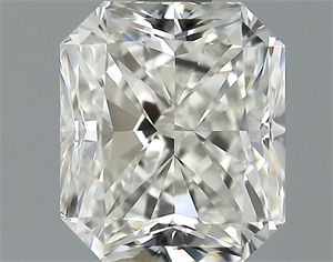 Picture of 0.90 Carats, Radiant Diamond with  Cut, I Color, VVS1 Clarity and Certified by GIA