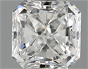 0.92 Carats, Radiant Diamond with  Cut, E Color, VVS2 Clarity and Certified by GIA
