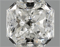 0.90 Carats, Radiant Diamond with  Cut, G Color, VVS2 Clarity and Certified by GIA