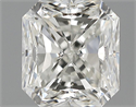 0.90 Carats, Radiant Diamond with  Cut, G Color, VVS1 Clarity and Certified by GIA