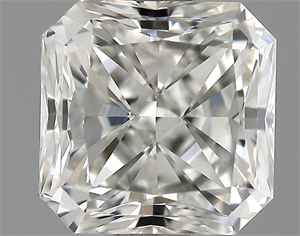 Picture of 0.91 Carats, Radiant Diamond with  Cut, H Color, IF Clarity and Certified by GIA
