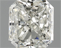 0.90 Carats, Radiant Diamond with  Cut, I Color, VVS2 Clarity and Certified by GIA