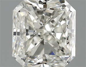 Picture of 0.90 Carats, Radiant Diamond with  Cut, I Color, VVS2 Clarity and Certified by GIA