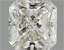 0.90 Carats, Radiant Diamond with  Cut, J Color, VVS1 Clarity and Certified by GIA