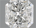 0.91 Carats, Radiant Diamond with  Cut, E Color, VS1 Clarity and Certified by GIA