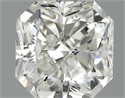 0.90 Carats, Radiant Diamond with  Cut, I Color, VVS2 Clarity and Certified by GIA