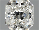 0.90 Carats, Radiant Diamond with  Cut, I Color, VVS2 Clarity and Certified by GIA