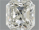 0.91 Carats, Radiant Diamond with  Cut, J Color, VS1 Clarity and Certified by GIA