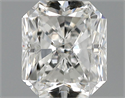 0.90 Carats, Radiant Diamond with  Cut, F Color, VS1 Clarity and Certified by GIA