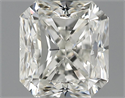0.90 Carats, Radiant Diamond with  Cut, H Color, VS1 Clarity and Certified by GIA