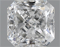 0.90 Carats, Radiant Diamond with  Cut, D Color, VS2 Clarity and Certified by GIA