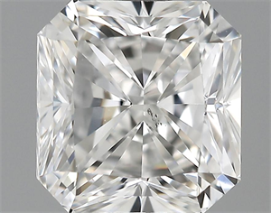 Picture of 0.90 Carats, Radiant Diamond with  Cut, E Color, SI1 Clarity and Certified by GIA