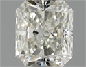 0.92 Carats, Radiant Diamond with  Cut, J Color, VS2 Clarity and Certified by GIA