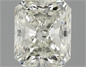 0.92 Carats, Radiant Diamond with  Cut, K Color, VS2 Clarity and Certified by GIA